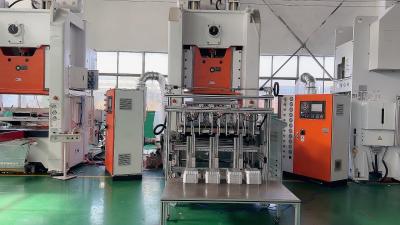 recipiente de alimento de alumínio de 380V 50HZ que faz a operação de máquina facilmente