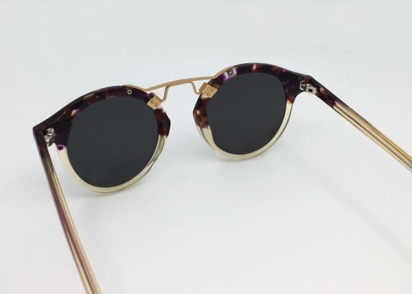Lamination acetate sunglasses Lady's accessories bestselling pattern