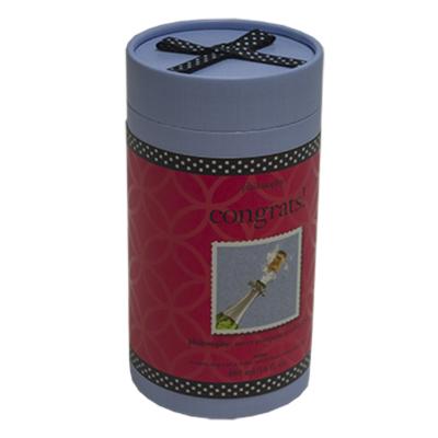 O empacotamento de papel luxuoso feito sob encomenda das latas reciclou a impressão deslocada material de CMYK