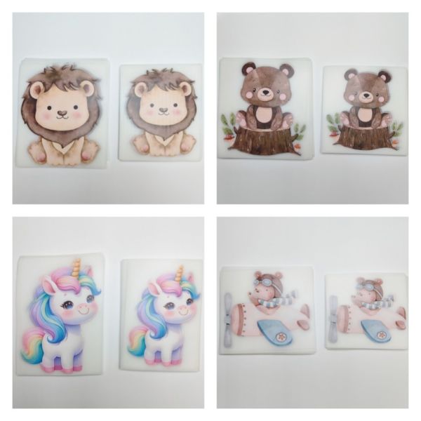 Machine Washable High Stretch Custom DTF Heat Transfers with Customizable Designs