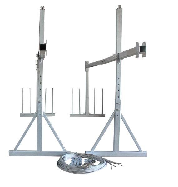 ZLP500 Temporary Suspended Platform Gondola For Building Cleaning