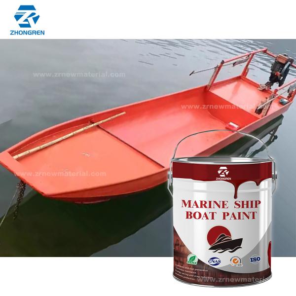 Peinture antifouling anti-corrosive résistante aux températures élevées Peinture de revêtement marin