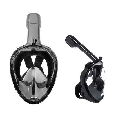 Anti Fog Full Face Snorkeling And Diving Mask Watertight With 180° View