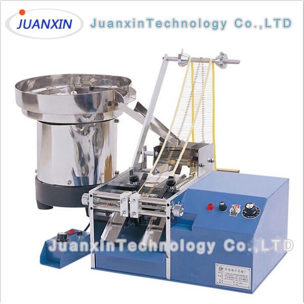 Axial loose/tape component lead cutting and forming machine