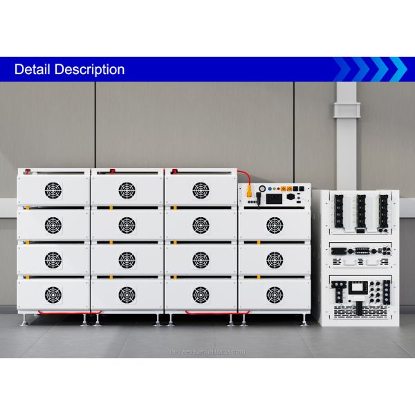 Deye BOS-B 2025 New Arrival Home Energy Storage System 51.2v Lifepo4 Lithium Solar Battery 280Ah