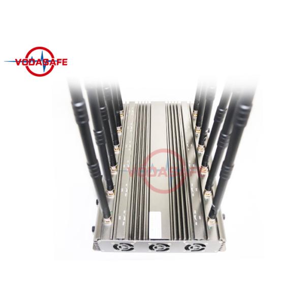 Walkie Talkie Remote Control Jammer Stable Capability Jamming Range 50m