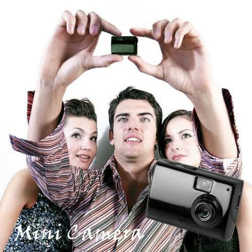 60 Degrees Lens Angle 1280 * 960 Smallest HD Mini DV Camcorders With 16GB  SD / TF Card