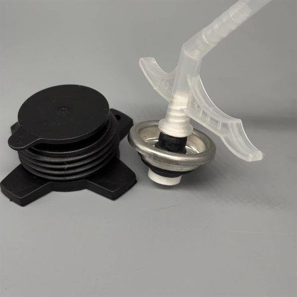 Válvula de espuma de PU ligera con tallo corto para jardinería con flujo ajustable