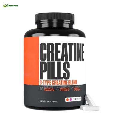 90pcs Creatine Monohydrate Increases Creatine Phosphate Reserves Improves Explosive Power