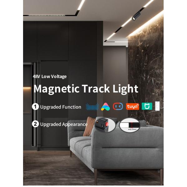 Dimmable LED Magnetic Track Light EMC LVD Certificated
