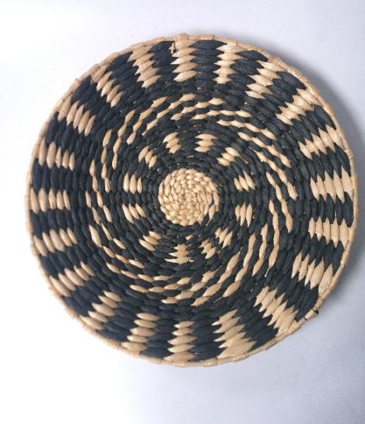 2021 new design High quality Wholesale seagrass wicker wall baskets wall plates hanging decor items