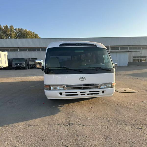 Used Diesel Fuel Toyota Coaster Bus City Shuttle 21 Passenger