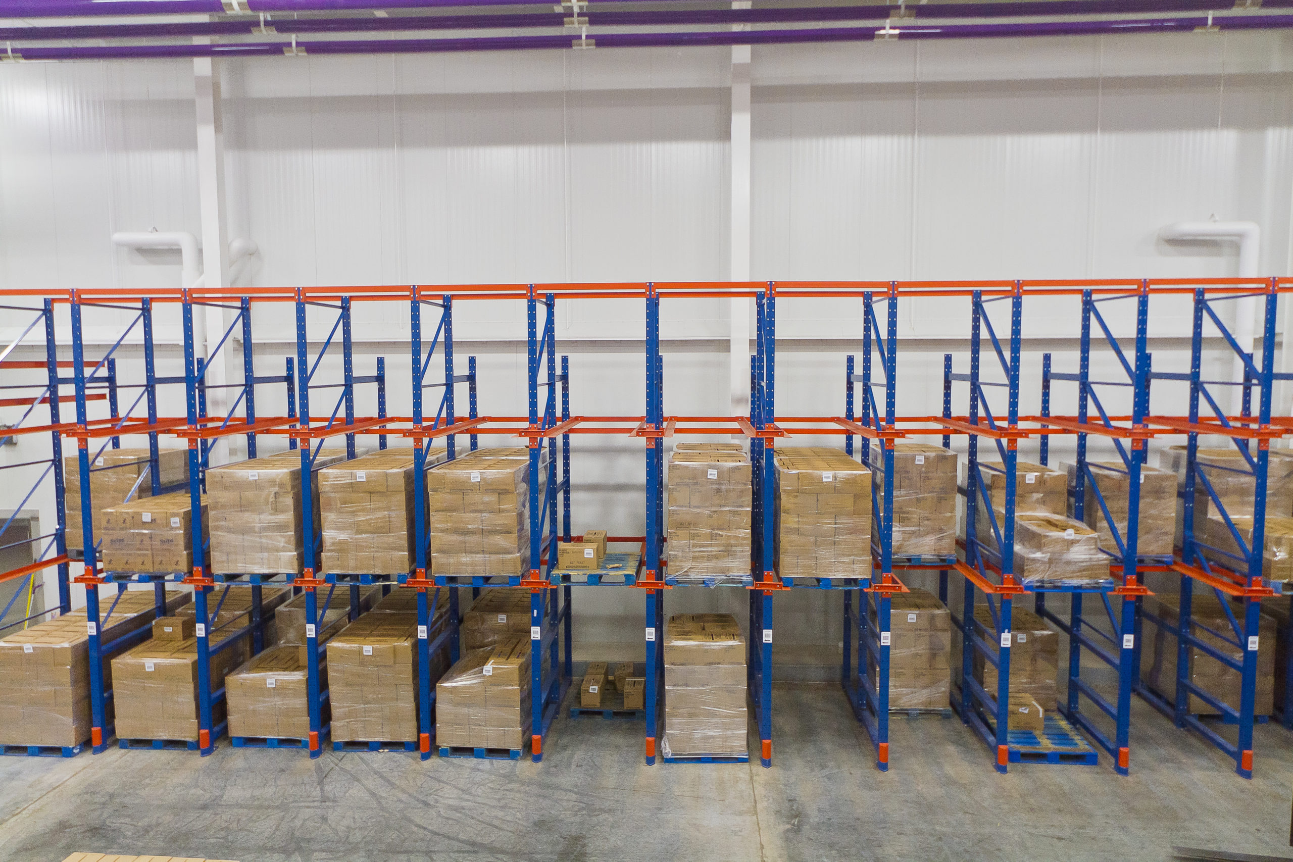 Peterack Customized Drive-in Rack Industrial Warehouse Storage Heavy Duty Pallet Shelf Racks