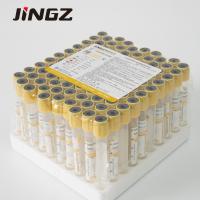 Tubes activatrices pour le prélèvement sanguin à vide médical avec plafond jaune