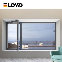 Premium Soundproof Aluminum Casement Window with Acoustic Glass
