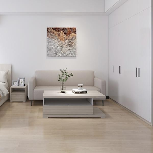 Simples, confortável, bonito, confortável, confortável, macio, confortável sofá para o apartamento