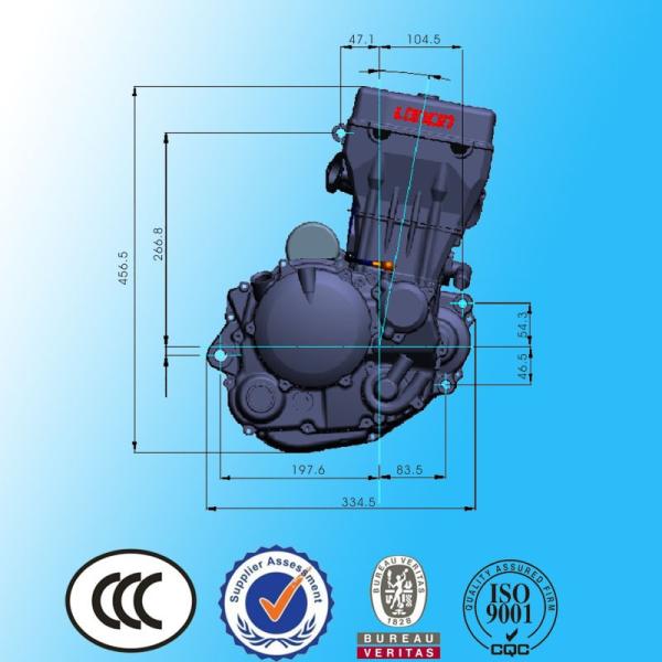 LIFAN LONCIN ZONGSHEN DAYANG 300cc Motorcycle Engine 78*61.2mm