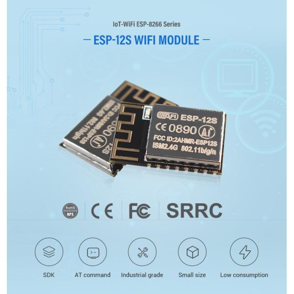 Ai-Thinker ESP-12S ESP8266 Wifi Module ESP8266 Serial IOT WIFI Wireless Module For Wifi Home Automation