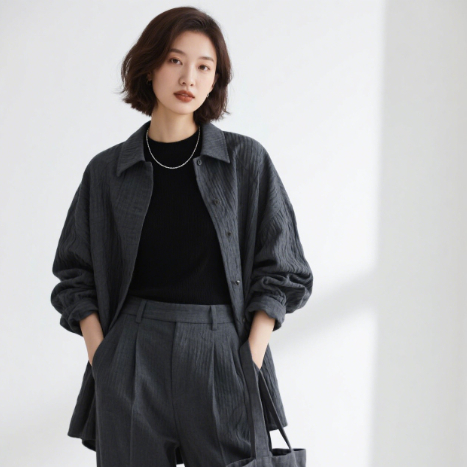 黒色 軽量 衣料品 100% ポリエステル 軽量 衣料品 85GSM