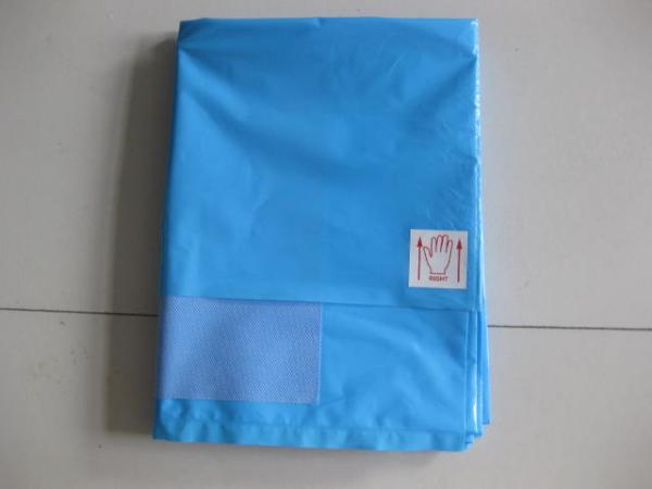 Sterile surgical drapes,waterproof non-woven SMS suagical drapes with hole for hospital\beauty\lab