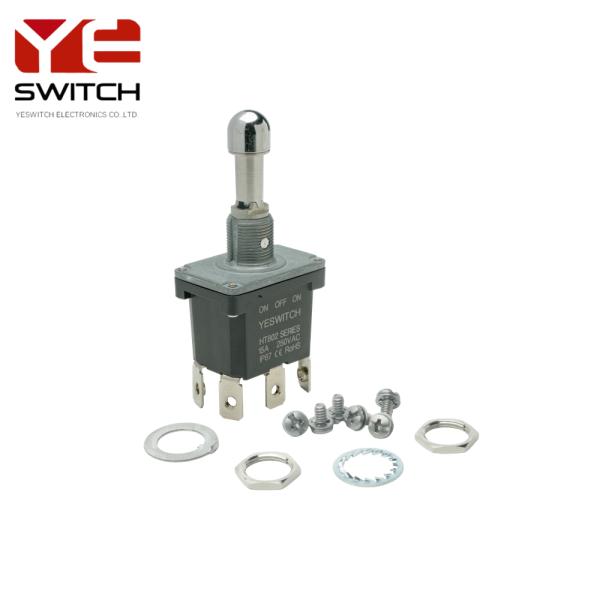 Industrial Metal Toggle Switch With Waterproof And Dust Proof Design For Heavy Equipment