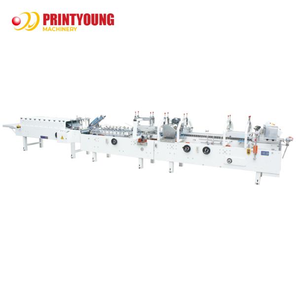 ЗХ-800Г бумажный питаться машина холодной коробки оливкового масла 4.5КВ клея складывая