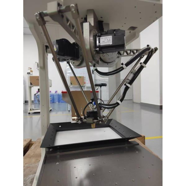 High Efficiency Delta Manipulator for Production Line Feeding Fast Pick and Place for Electronic Rubber Plastic Parts