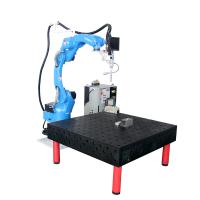 La fábrica de KEYILASER utiliza una máquina de soldadura láser automática de brazo robótico de 1500w 2000w 3000w con alimentador de alambre para la producción por lotes