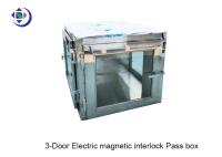 L type boîte de passage d'acier inoxydable du couplage électrique 304 de portes pour le Cleanroom