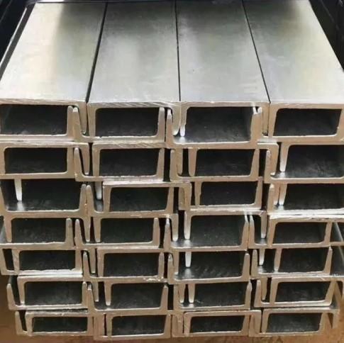 303 321 Stainless Steel U Section Steel U Beam 50x25x2mm-400x110x12.5mm