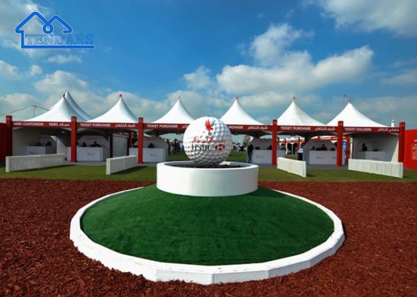 Custom Aluminium Pagoda Tent  Outdoor Portable Big Steepletop Canopy Pagoda Tent
