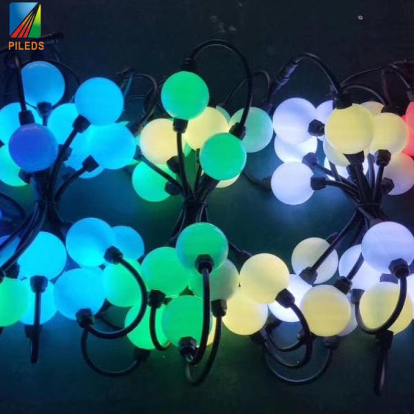 360 Degree RGB LED Pixel Ball 35mm 50mm 3D For Christmas Lighting