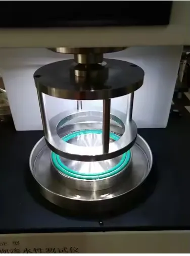 UP-8010 Pneumatic Clamp Digital Fabric Water Permeability Tester with 0.5% Accuracy and 100cm2 Sample Chuck Area