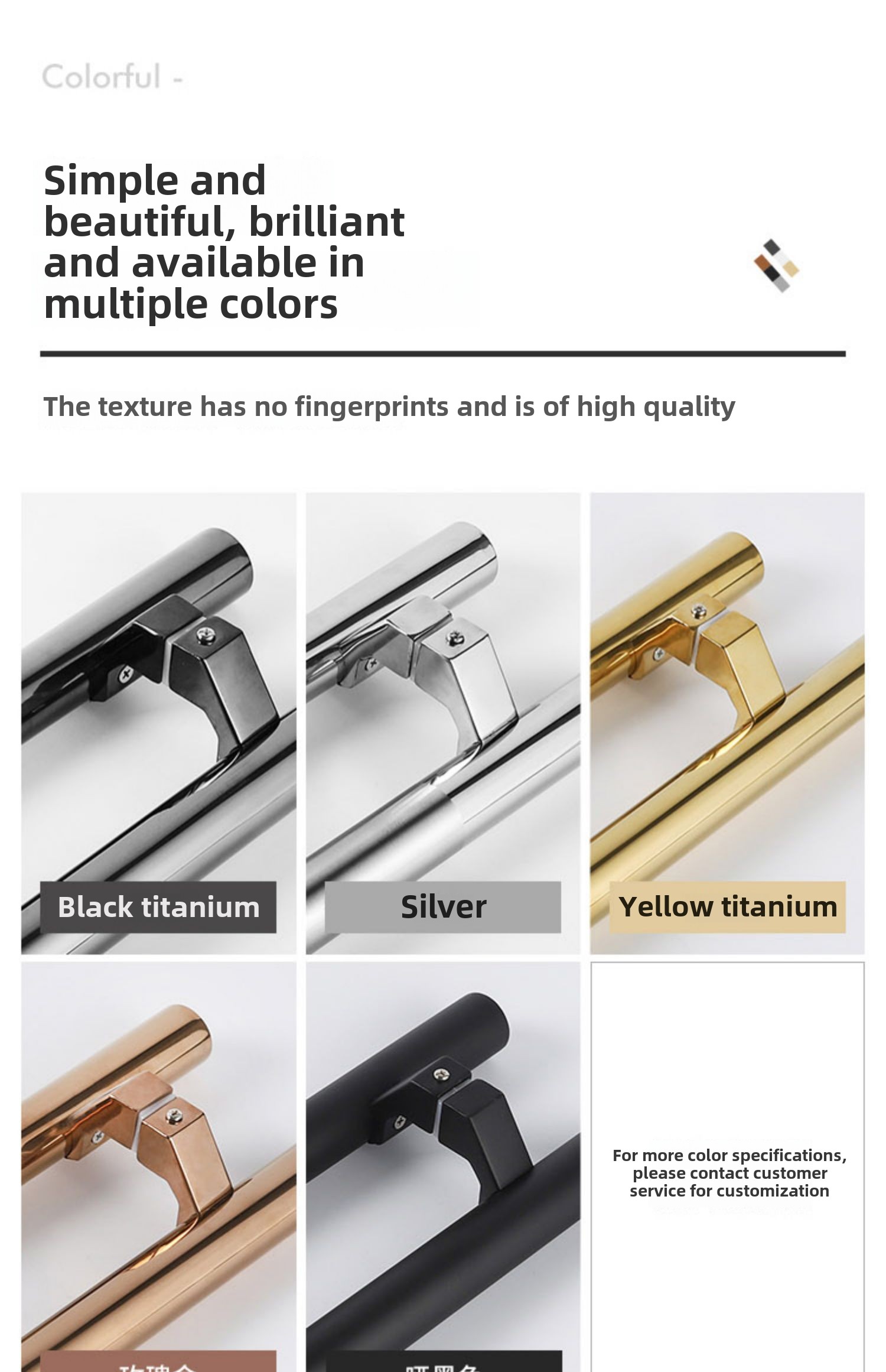 Modern Slanted Foot Door Handle Stainless Steel Glass Offset Frameless Large Wooden Rose Black Titanium Gold Finish for Villas