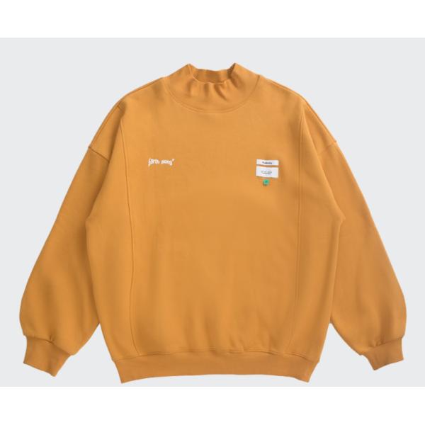 Фуфайка шеи женщин o вышивки рукава ватки зимы Streetwear слишком большая длинная