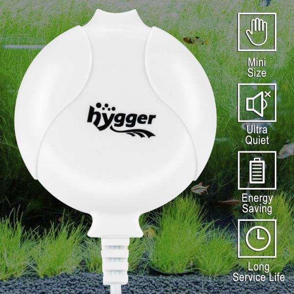 1.5 Watt   Quiet  Hygger Air Pump For 10 Gallon Tank