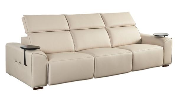 BN Italian Living Room Sofa Furniture Leather Functional Sofa Combination Electric Recliner Chair Sofa Recliner Sofa Bed