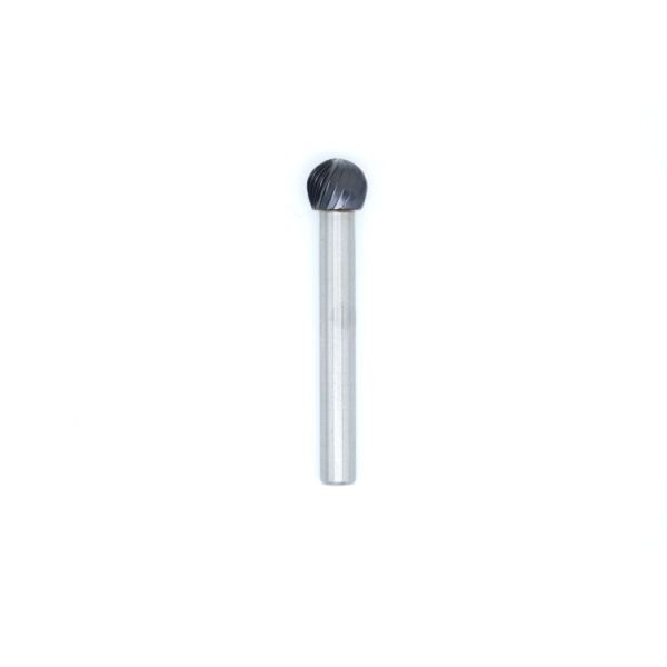 AlTiN Coated Single Cut Carbide Burr for Clean Finish on Metals