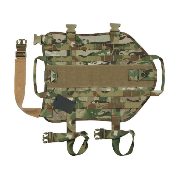 Military Training Outdoor Adjustable Dog Harness Breathable Eco-Friendly