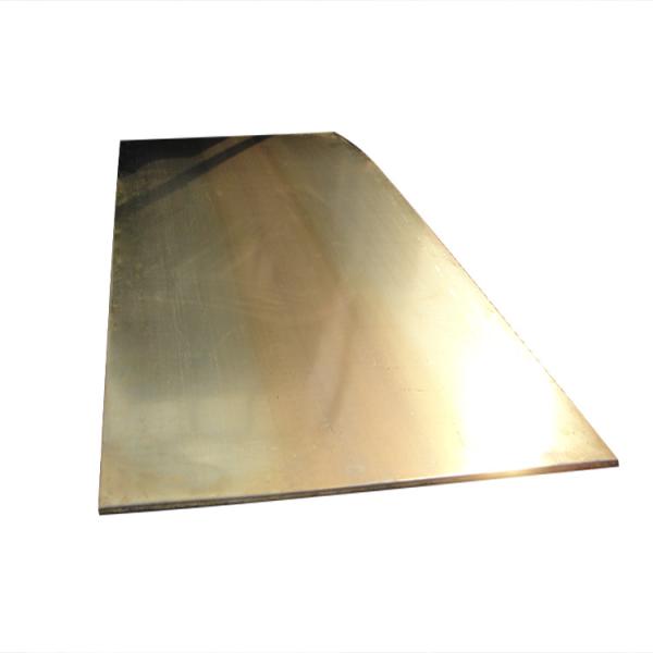 Estoque da folha de bronze de C2680 H65 CuZn33, ODM do OEM da placa de bronze 6mm