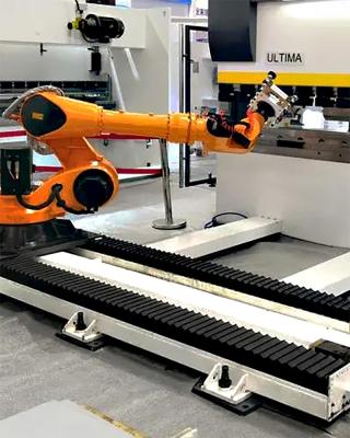 Traço linear robótico de precisão e desempenho para produção automatizada