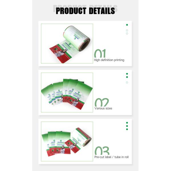 Рукави сокращения жары обруча Gravure для фильма ярлыка сокращения Pvc бутылок 76.2mm