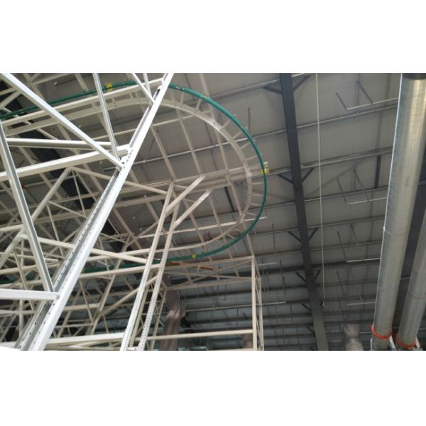 U-Turn Stacker Crane Curve Rail Type S/R Machine ASRS Automatic Storage And Retrieval System