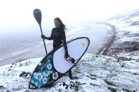 Embarquement de palette d'EVA Cold Winter Stand Up sur la neige Ski Board gonflable