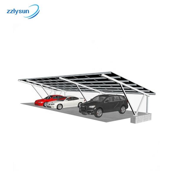 Bus Station On Grid Solar Power System 100KW 120KW For Car Port