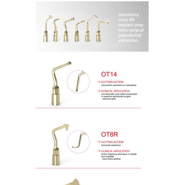 Autoclavable Piezo блок многофункциональное 25kHz-29kHz хирургии ультразвуковой