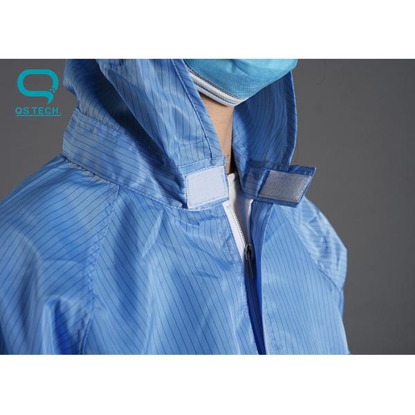 Impermeables modificados para requisitos particulares colorean la ropa estática anti del Workwear para el recinto limpio y el laboratorio