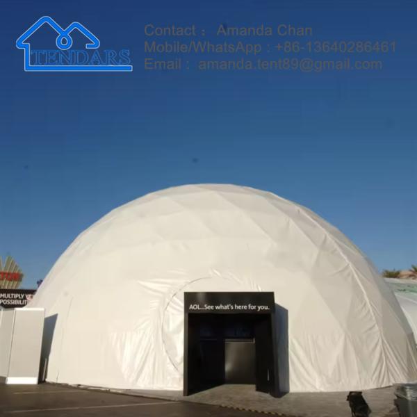 Spherical Tent Durable Frame PVC Skylight Dome Tents Camping For Outdoor Commercial Event