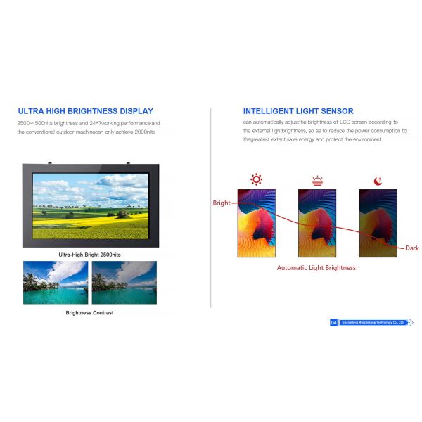 MJK 43 Inch Wall Mount Indoor/Outdoor LCD Digital Poster Touch Screen Animation OEM Customizable Elevator Advertising Display