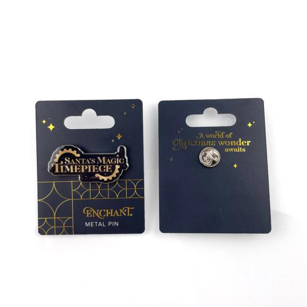 Navidad Papá Noel Mágico Pin Metálico Desbloquear Maravilla de las Fiestas